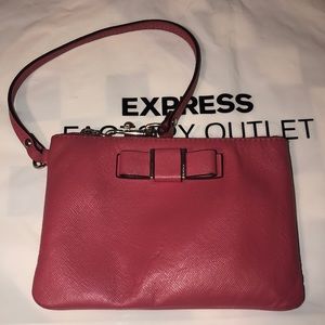 Coach Pink wristlet